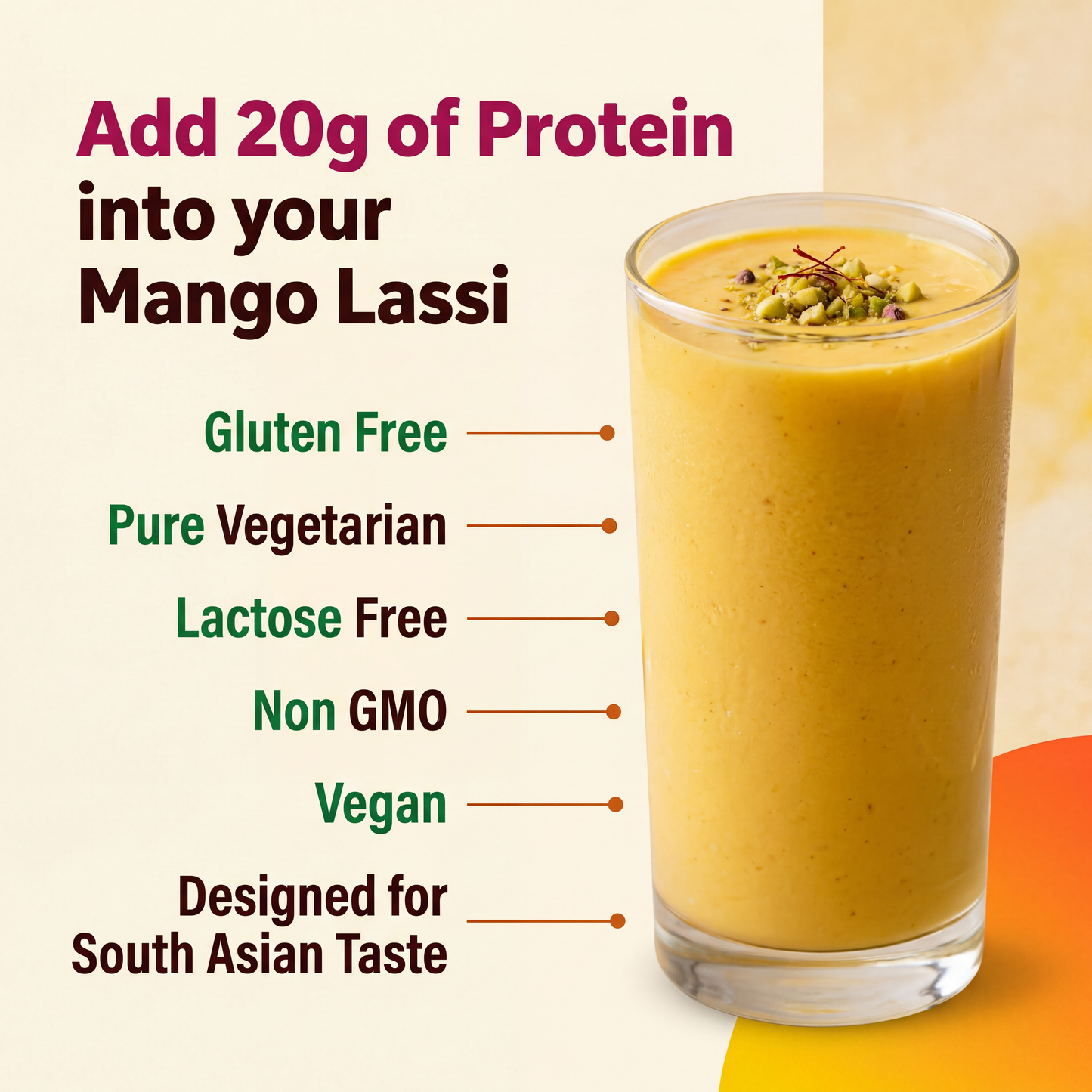 South Asian Formulated Plant Protein